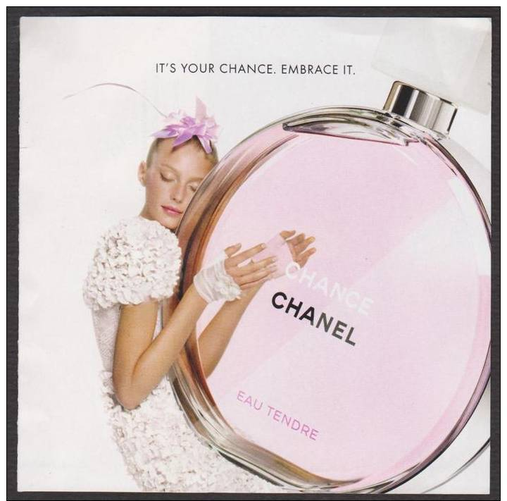 CHANCE CHANEL NORDSTROM - EAU TENDRE - PAPER WITH SMELL PERFUME ...