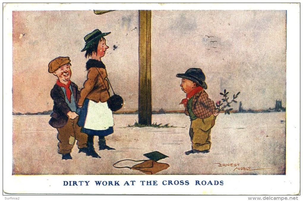 COMIC - DIRTY WORK AT THE CROSS ROADS - ERNEST NOBLE Com253 - Comics